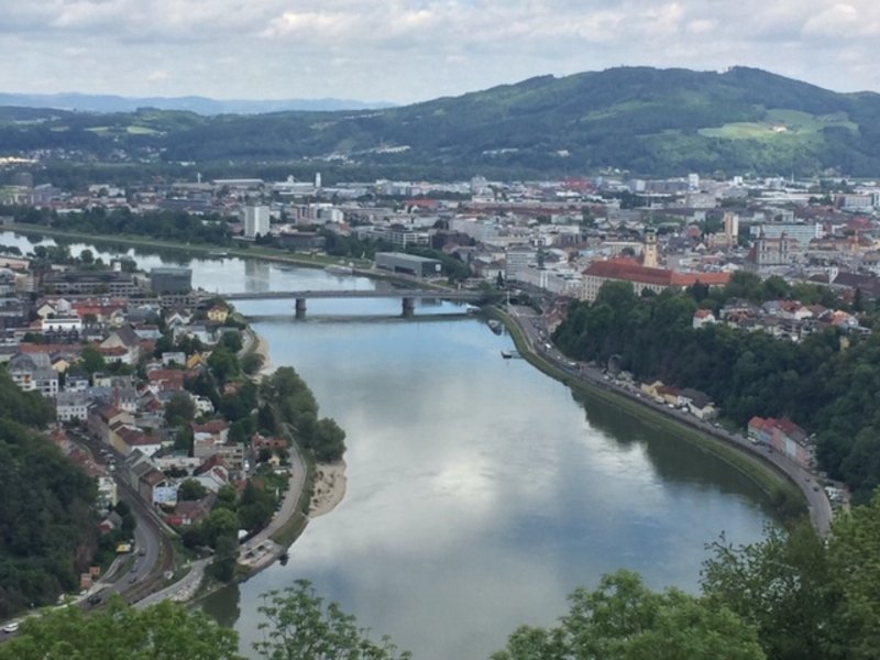 "Drei-Berge-Stadtwanderung in Linz"